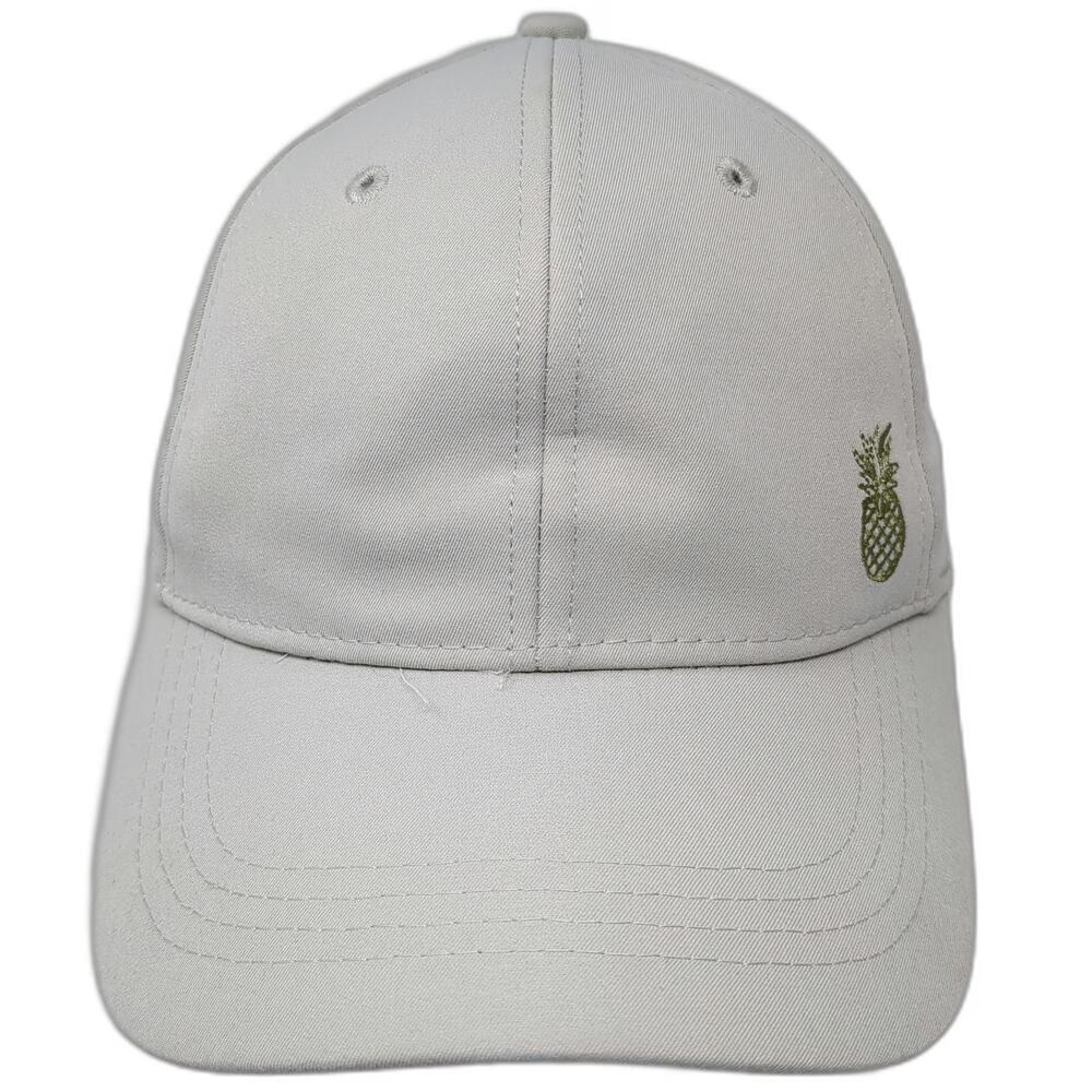 Tommy Bahama Baseball Cap Gray One Size Pineapple Baja Margarita Embroidered Hat